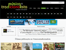 Tablet Screenshot of musicatradicionalista.com.br